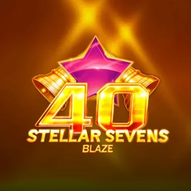40 Stellar Sevens Blaze game tile