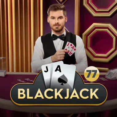 Blackjack 77 game tile
