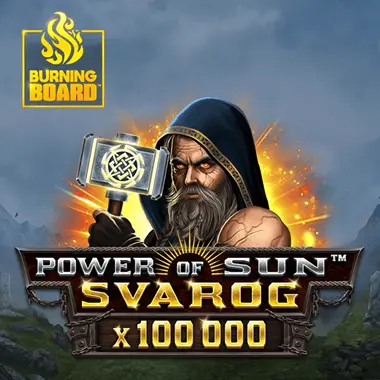 Power of Sun: Svarog Burning Board game tile