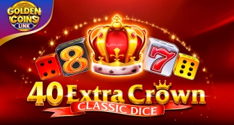 40 Extra Crown Classic Dice Golden Coins Link