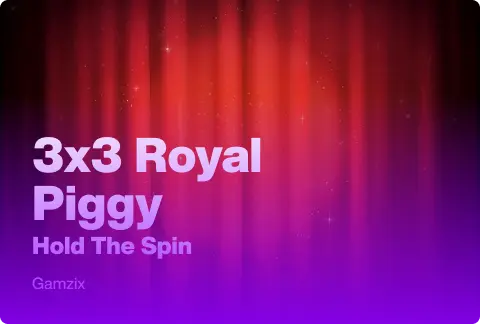 3x3 Royal Piggy: Hold The Spin