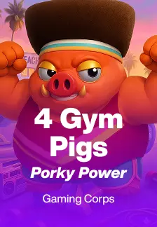 4 Gym Pigs - Porky Power