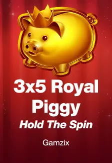 3x5 Royal Piggy: Hold The Spin