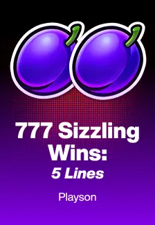777 Sizzling Wins: 5 lines