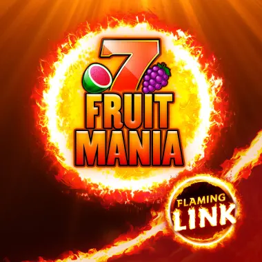 Fruit Mania Flaming Link game tile