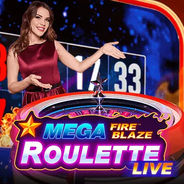 Mega Fire Blaze Roulette Live game tile