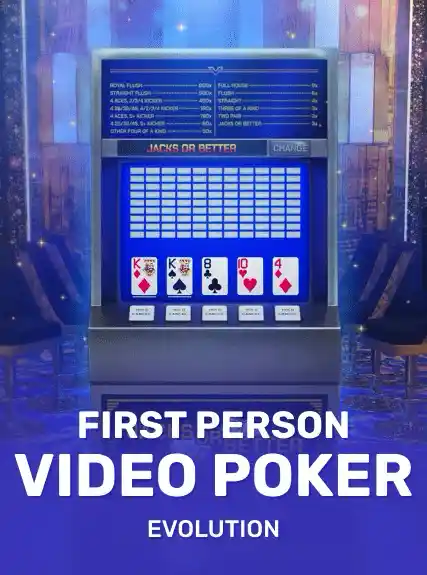 First Person Video Poker game tile