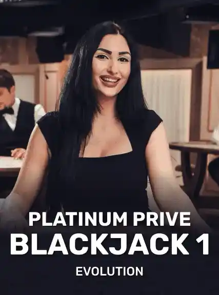 Platinum Prive Blackjack 1 game tile