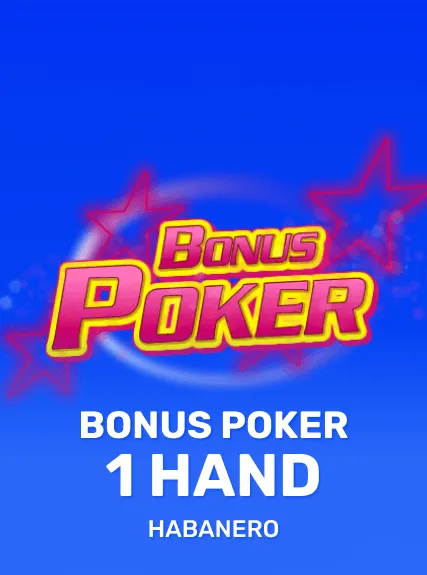 Bonus Poker 1 Hand game tile