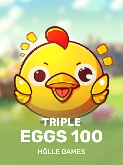 Triple Eggs 100 game tile