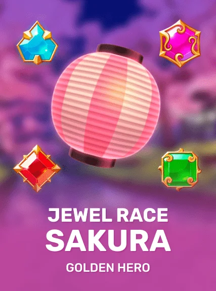 Jewel Race Sakura game tile