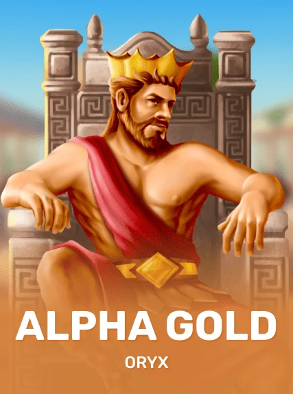 Alpha Gold game tile