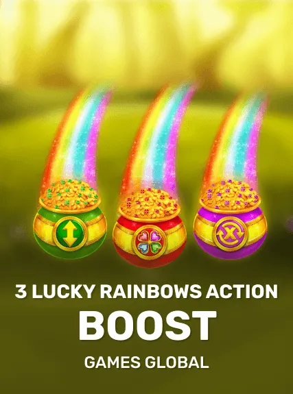 Action Boost 3 Lucky Rainbows game tile