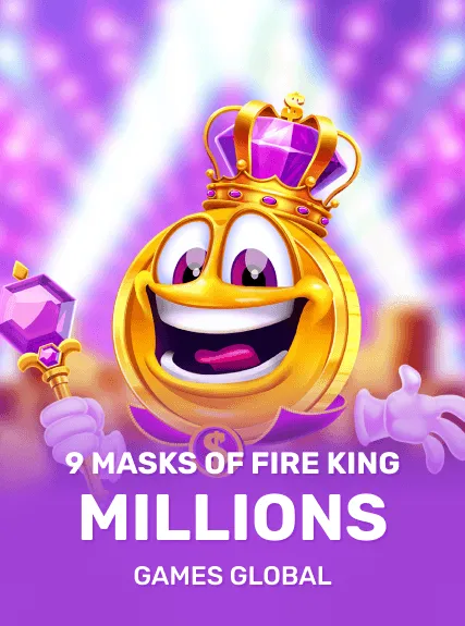9 Masks of Fire King Millions game tile