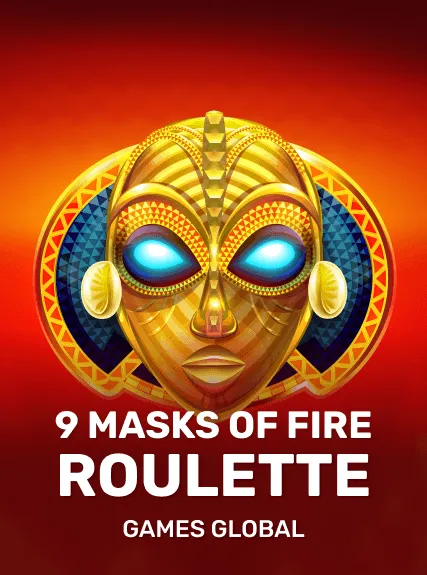 9 Masks of Fire Roulette game tile