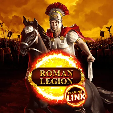 Roman Legion Flaming Link game tile