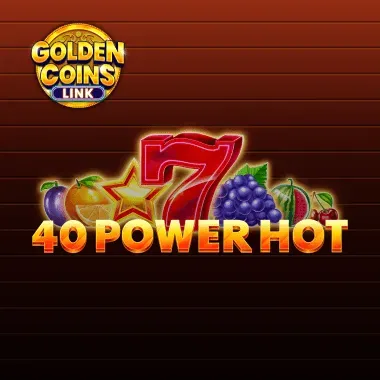 40 Power Hot Golden Coins Link game tile