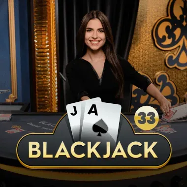 Blackjack 33 game tile