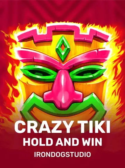 Crazy Tiki Hold and Win game tile
