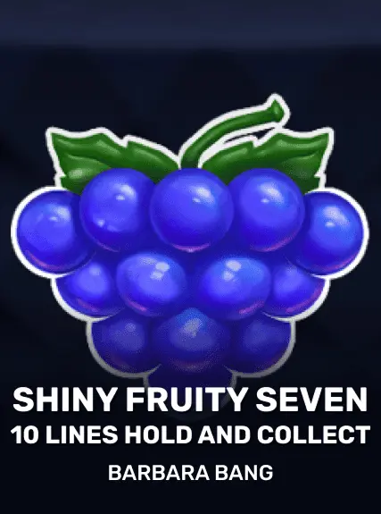 Shiny Fruity Seven 10 Lines Hold and Collect game tile