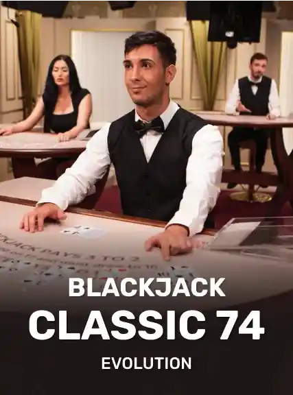 Blackjack Classic 74 game tile