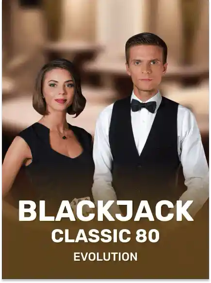 Blackjack Classic 80 game tile