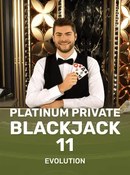 Platinum Private Blackjack 11 game tile