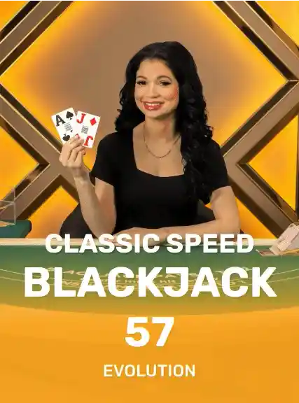 Classic Speed Blackjack 57 game tile