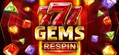 777 Gems ReSpin game tile