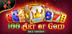 100 Art of Gold Dice Edition game tile