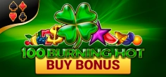 100 Burning Hot Buy Bonus game tile