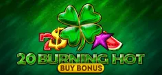 20 Burning Hot Buy Bonus game tile