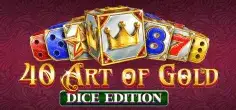 40 Art of Gold Dice Edition game tile
