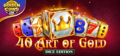 40 Art of Gold Dice Edition Golden Coins Link game tile