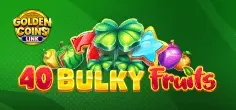 40 Bulky Fruits Golden Coins Link game tile
