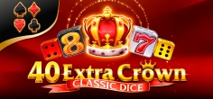 40 Extra Crown Classic Dice game tile