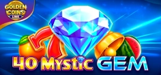 40 Mystic Gem Golden Coins Link game tile