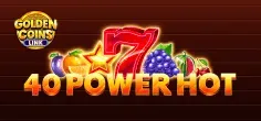 40 Power Hot Golden Coins Link game tile