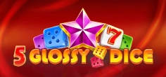 5 Glossy Dice game tile