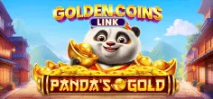 Panda's Gold Golden Coins Link game tile