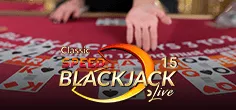 Classic Speed Blackjack 15 game tile