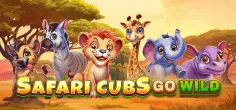Safari Cubs Go Wild game tile