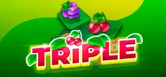 Triple game tile