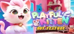 Playful Kitten Buy Feature game tile