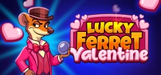 Lucky Ferret Valentine game tile