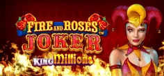Fire and Roses Joker King Millions game tile
