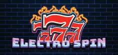 777 Electro Spin game tile