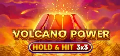 Volcano Power - Hold & Hit 3x3 game tile