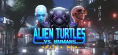 Alien Turtles vs Humans game tile