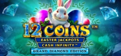 12 Coins Grand Diamond Edition Easter Jackpots game tile